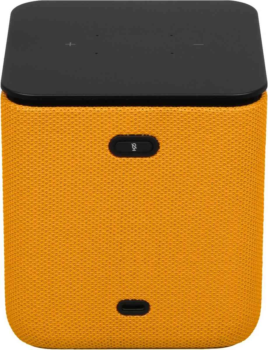 Умная колонка Яндекс Станция Миди (оранжевый) фото-3 Умная колонка Яндекс Станция Миди (оранжевый) фото-3
