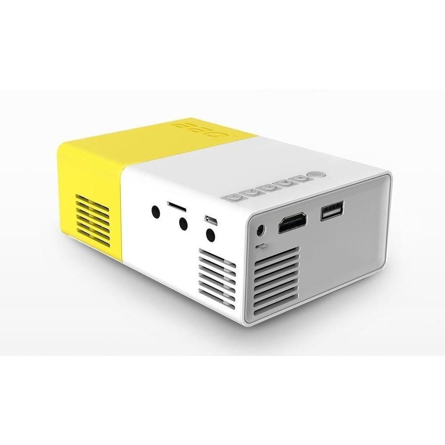 Мини LED проектор YG-300 фото-3