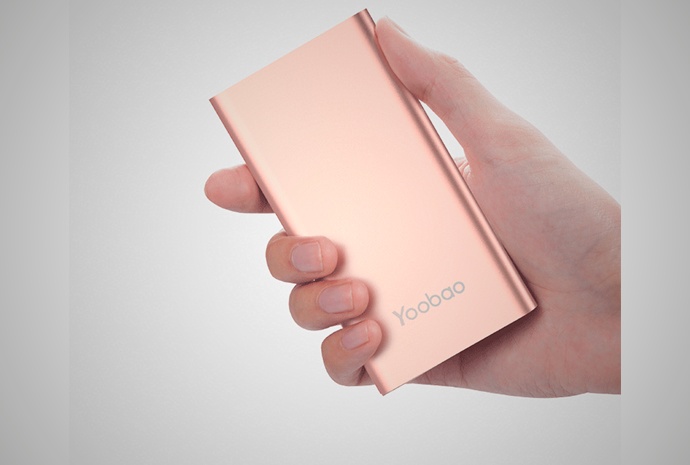 Внешний аккумулятор YOOBAO Power Bank PL8, серебристый - фото2 Внешний аккумулятор YOOBAO Power Bank PL8, серебристый - фото2