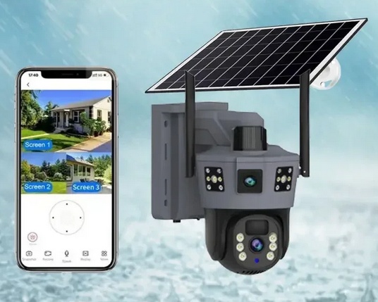 Камера видеонаблюдения уличная 4G на солнечной батарее и аккумуляторе IP-камера YX306-4G - фото1 Камера видеонаблюдения уличная 4G на солнечной батарее и аккумуляторе IP-камера YX306-4G - фото1